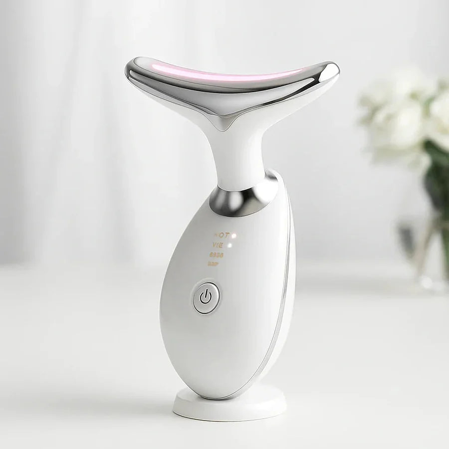 Massageador de Fototerapia rugas faciais 7 LED
